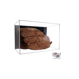 Acrylic Wall Mount Baseball Glove Display Case Holder Full Size
