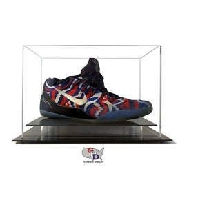 Desk or Counter Top Shoe Display Case Size 12 and Under by GameDay Display