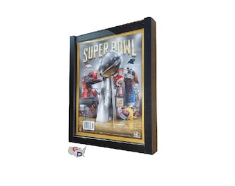 Sports Program Display Frame by GameDay Display - Over 1/2" Deep