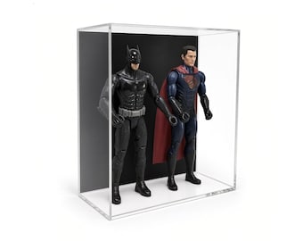 Vitrina doble de acrílico para montaje en pared, escala 1:6, Spiderman (1/6)