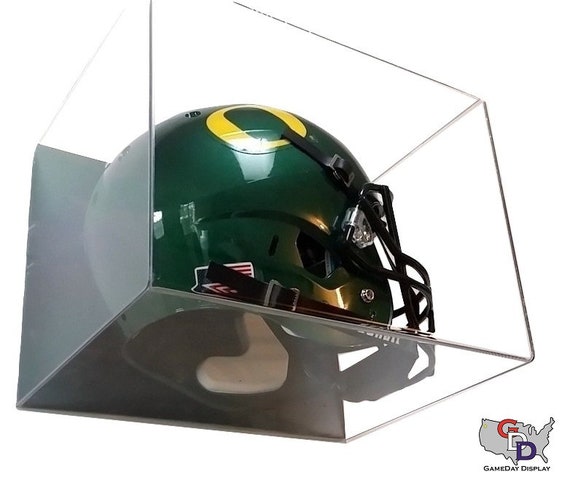 case for football helmet Deluxe Acrylic Display *Prop items shown in photos not included Premium Rotating LED Light Full-Size