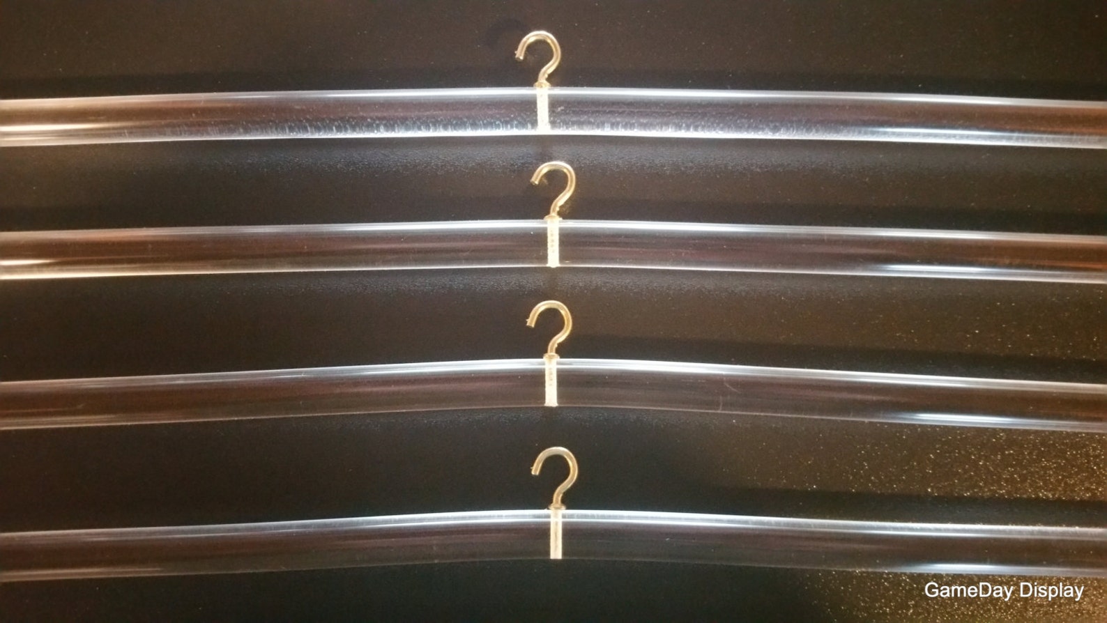 JERSEY Hanger for Display Case Frame Clear Acrylic Rod With Etsy