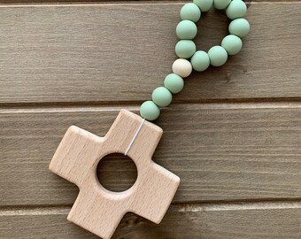 baby rosary teether
