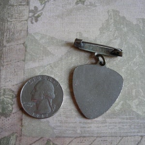 Antique Edwardian WWI Souvenir Paris Sweetheart Pin Pendant image 2