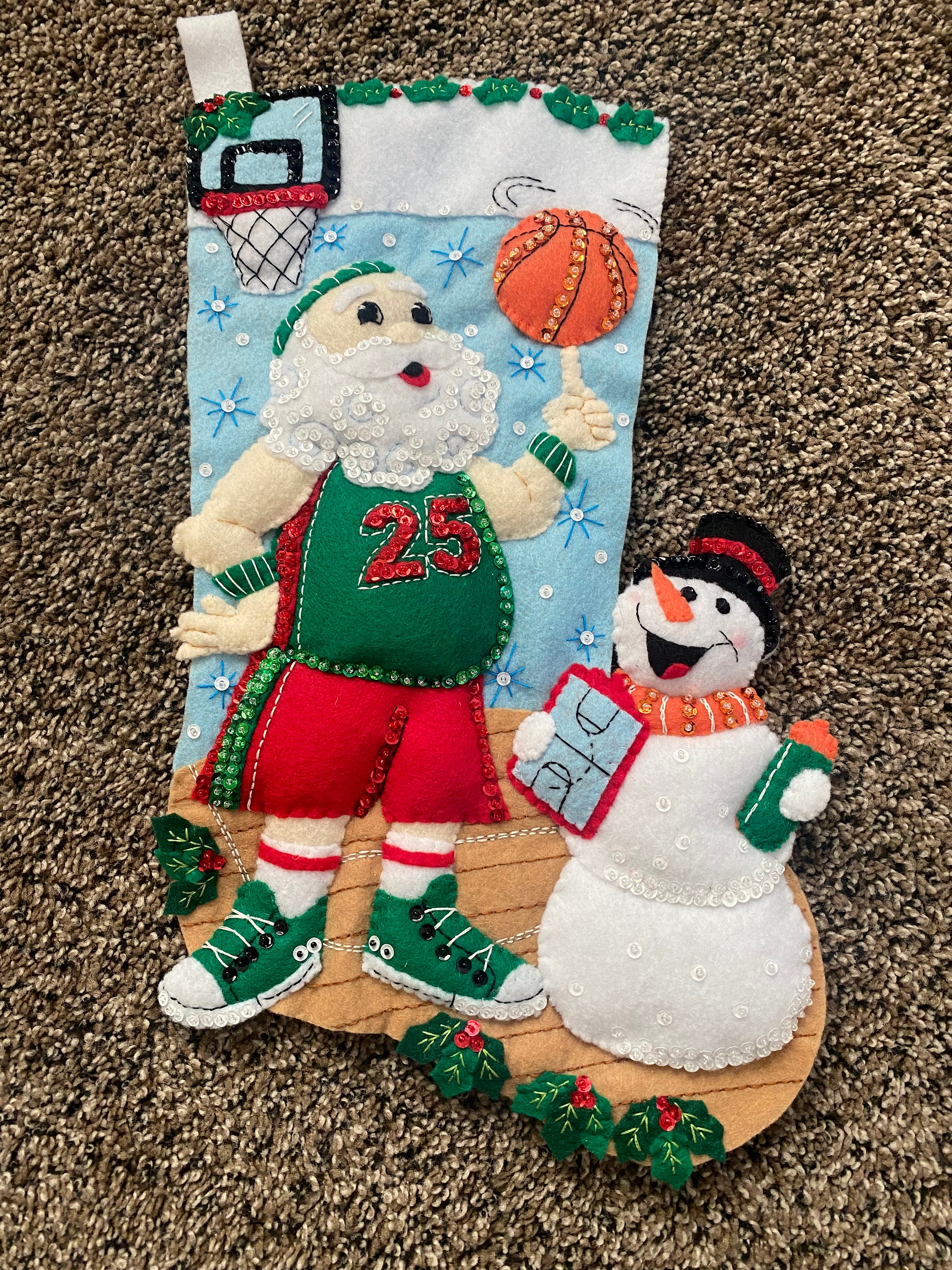 Basketball Santa - Etsy
