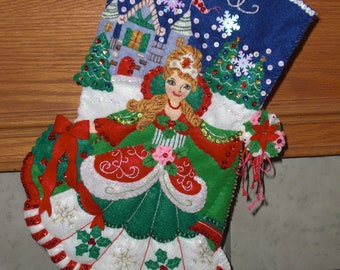 Princess Felt Stocking