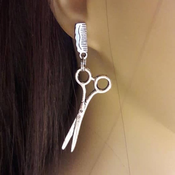 Scissor and Comb Etsy