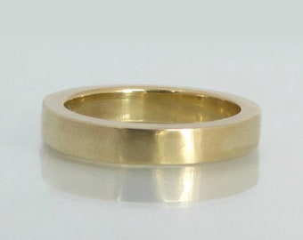 wedding bands women, wedding rings women, thick wedding band, handmade wedding rings, yellow gold band, gold wedding band, wedding ring men