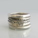 Silver Stackable Rings, Set of 5 Stacking Rings, Silver Rings Women ...