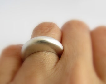 Sterling Silver Wedding Ring, Alternative Wedding Ring, Wedding Band, Silver Ring, Stacking Ring, Boho Ring, Silver Wedding Ring, Bohemian