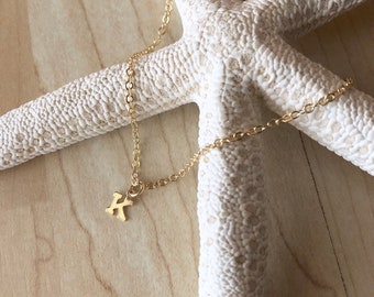 Letter Charm Necklace