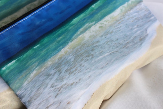 POLY-ZIP Photo Clutch -- by the Sea - Etsy