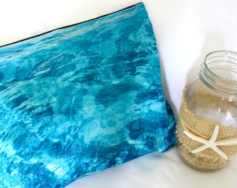 Monday Blues Clutch