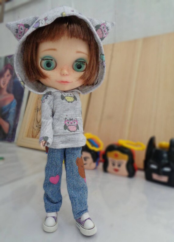 owl hoodie with ears