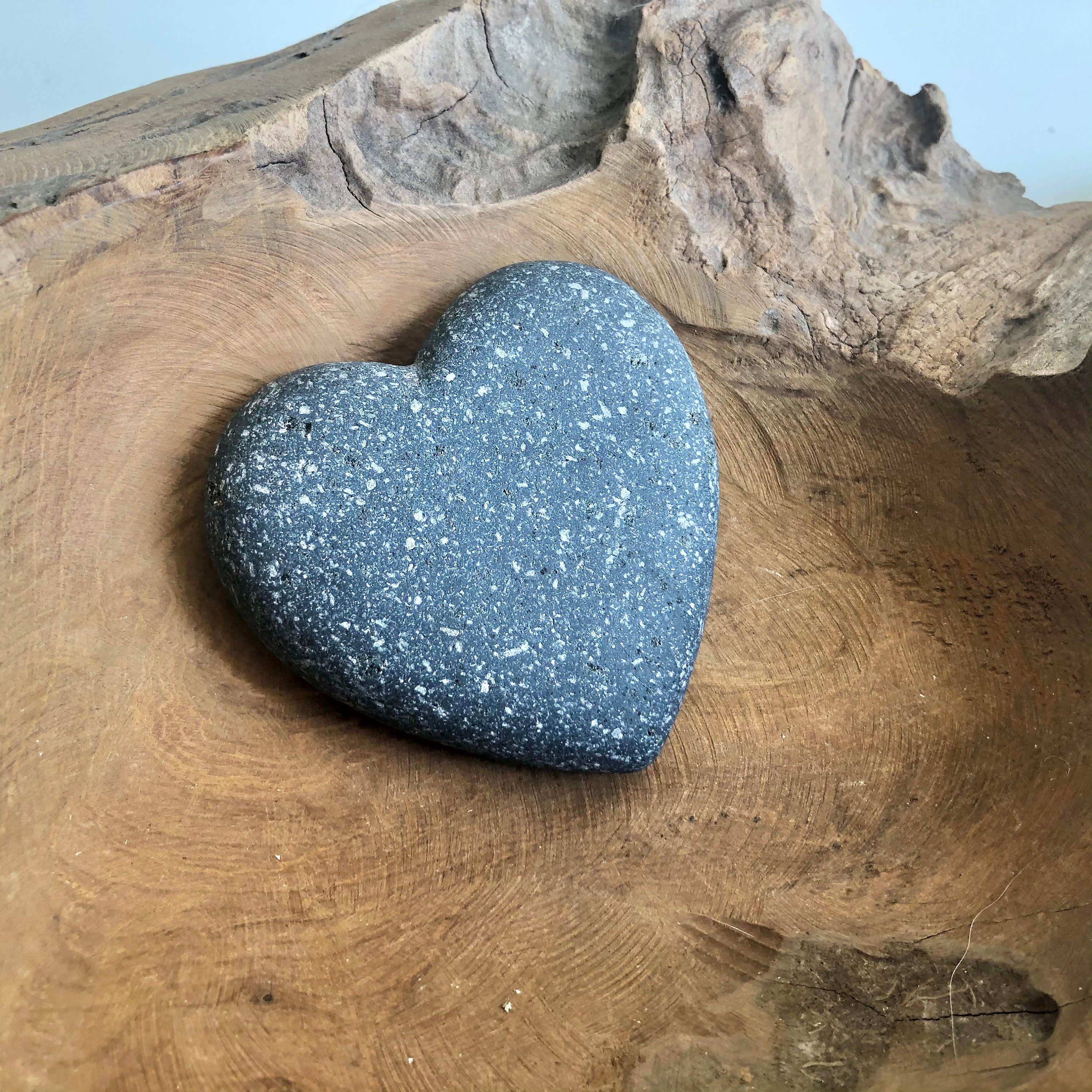 Heart Shape Hanging Stone