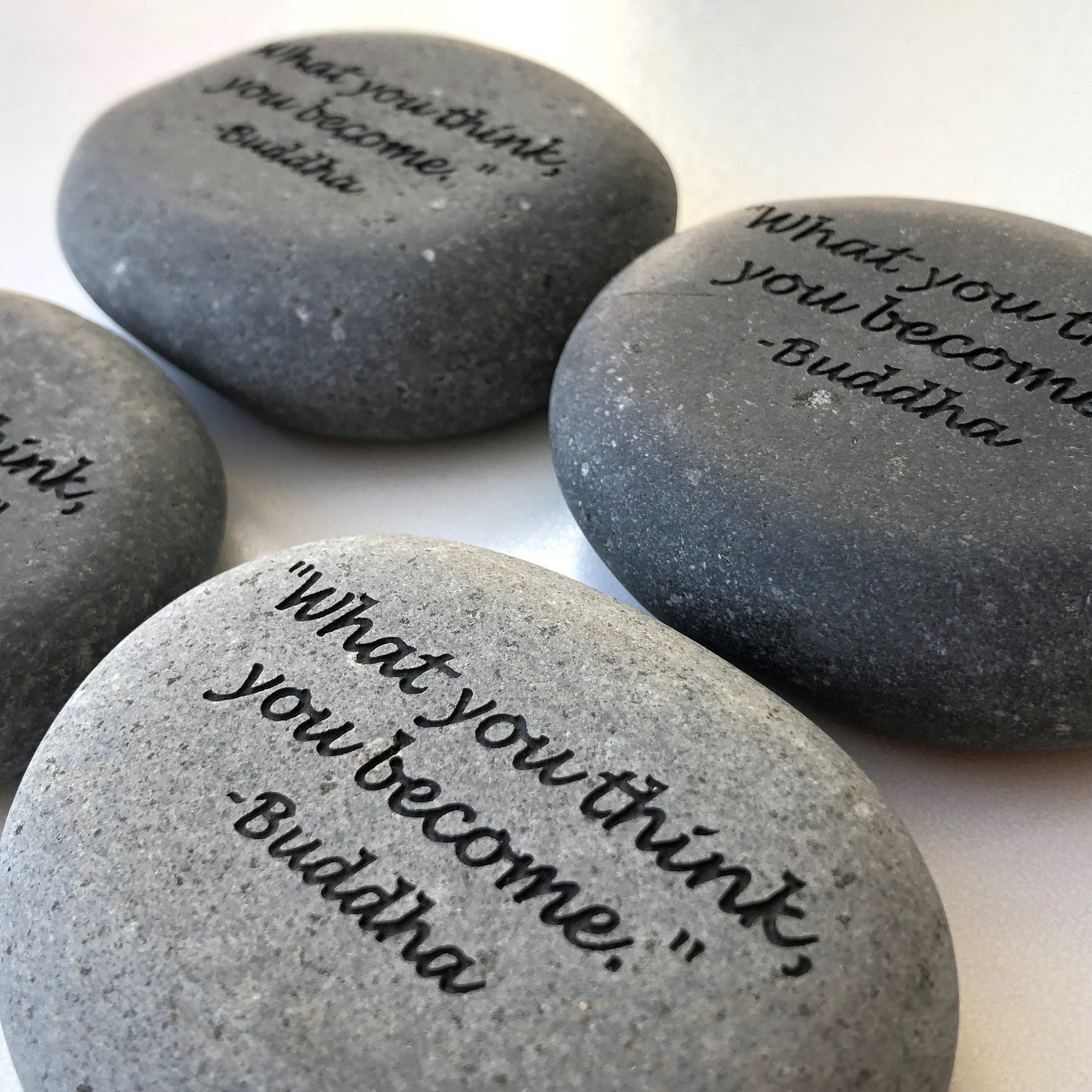 Inspirational Encouragement Rock Made of 100% Natural Stone, Measuring ...