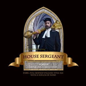 House Sergeant - Canada Parliament Beer Label (print 7x9)