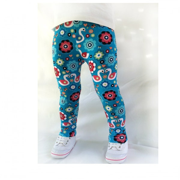 Children's Leggings pdf sewing pattern and tutorial sizes 1-12 yrs girl & boy leggings sewing pattern, kids leggings sewing pattern