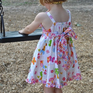 Girls Sundress Pdf Sewing Pattern Sizes 1 to 10 Years Little Cup Cake ...