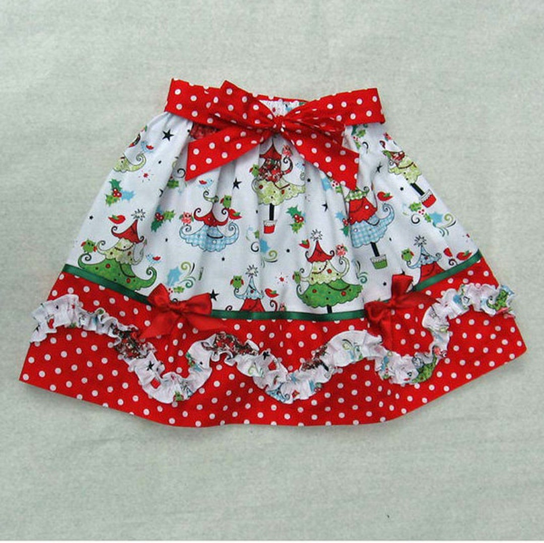 Kitty Skirt Girl's Skirt Pdf Sewing Pattern & Sewing Tutorial Sizes 2 ...