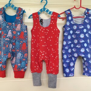 Baby Romper Pdf Sewing Pattern Kindy Knit Romper Baby's Reversible Knit ...