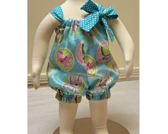 Baby romper pdf sewing pattern size 3 months to 4 years. PRETTY BABY ROMPER easy to make romper pdf sewing pattern. English Only!