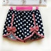Cute shorts PDF sewing pattern, GIDGET shorts girl's shorts sizes 2 to 14 years.