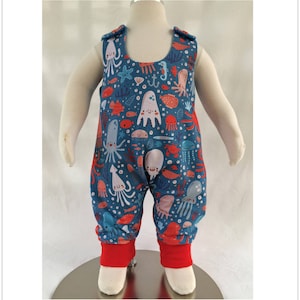 Baby Romper Pdf Sewing Pattern Kindy Knit Romper Baby's Reversible Knit ...