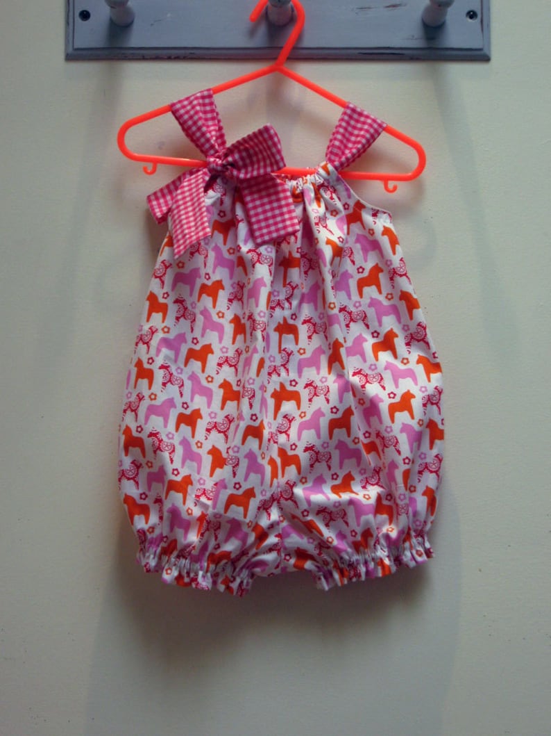 Birthday Buckle Pattern Baby Romper