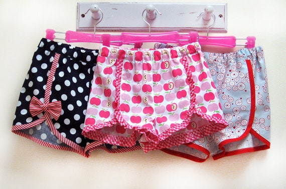 Girls Shorts Sewing Pattern Gidget Shorts Kids Shorts Etsy