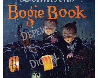 1925 Dennison's Bogie Book Vintage Halloween Craft & Party Planning Costume E-book - INSTANT DOWNLOAD