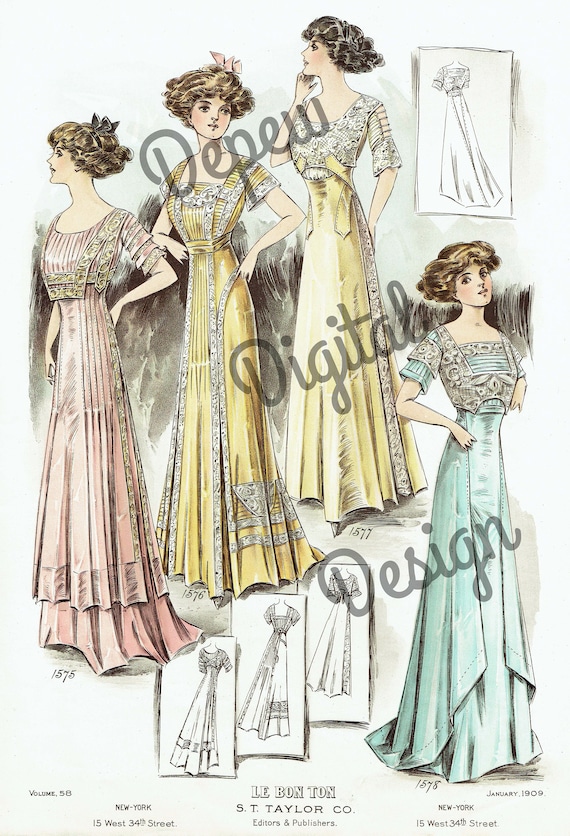 1910 Dress Patterns