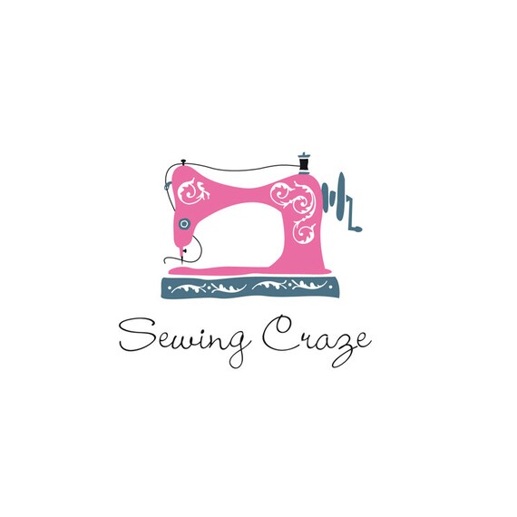 Vintage Sewing Machine Logo Dressmaker Quilting Hobby Etsy