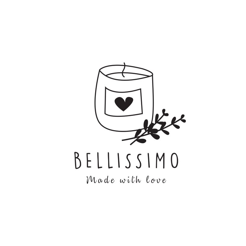 Candle Making Logo Candle Graphic Buy A Logo Instant Logo Etsy