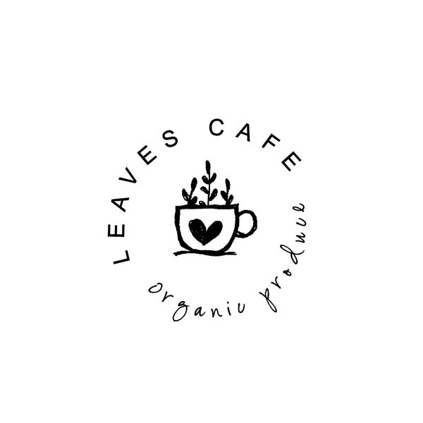 Cafe Logo Design - Etsy