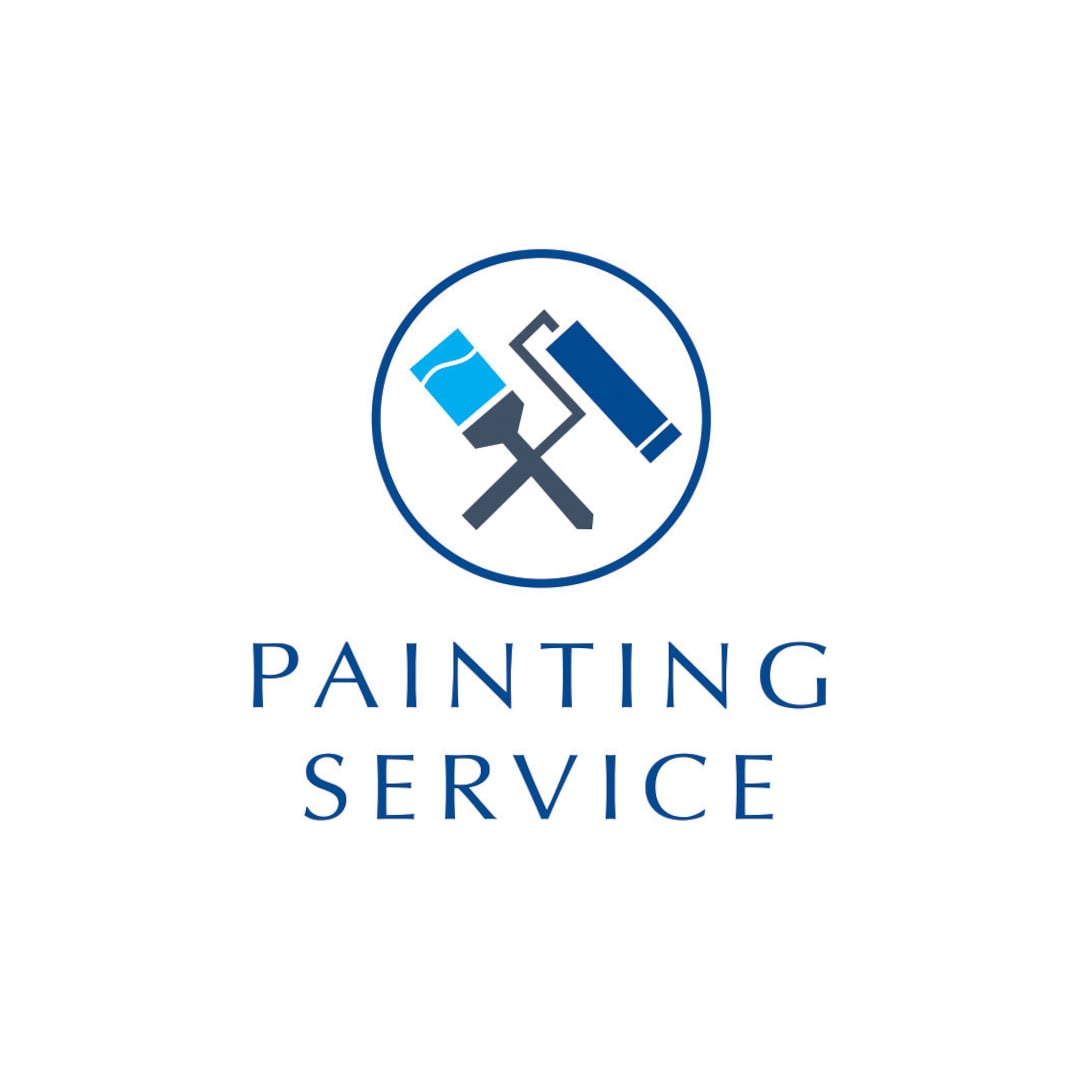 Painting Logo, Premade Painting Business Logo, Branding, Graphic