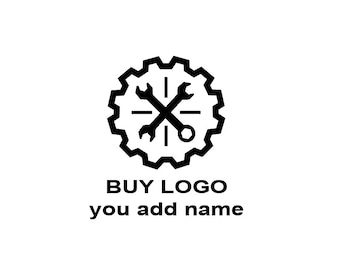 Auto mechanic logo, handyman logo, repair man, spanner logo, buy a logo, strong bold tradesman logo, instant logo download.