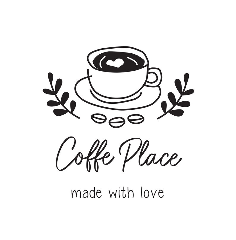 Coffee Logo, Cafe Logo, Coffee Roaster Logo, Pre Made Logo, Download ...