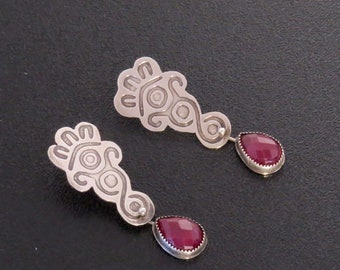 Sterling Silver Dangle Earrings