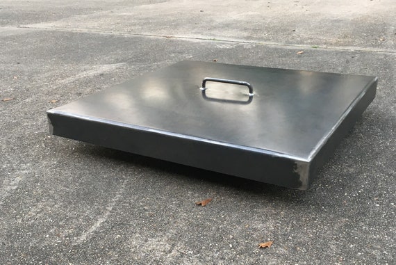 High Clearance Fire Pit Lid 32.625x 32.625 Inside | Etsy