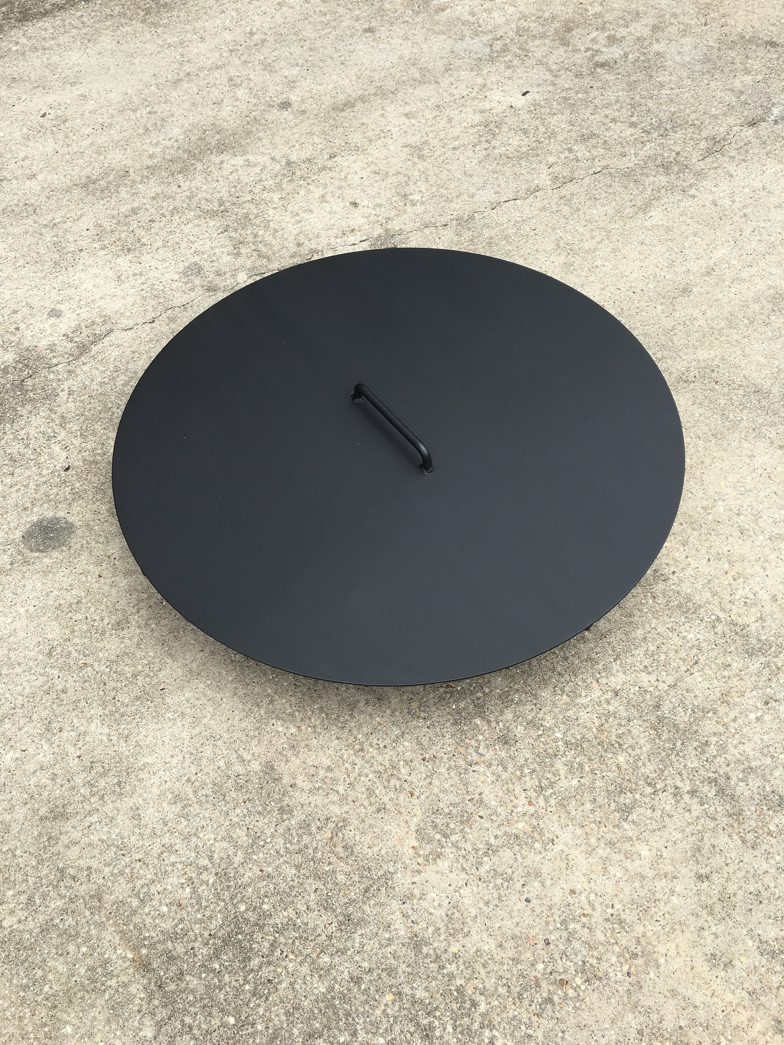 Round Fire Pit lid 18 thru 50 diameter available. Etsy