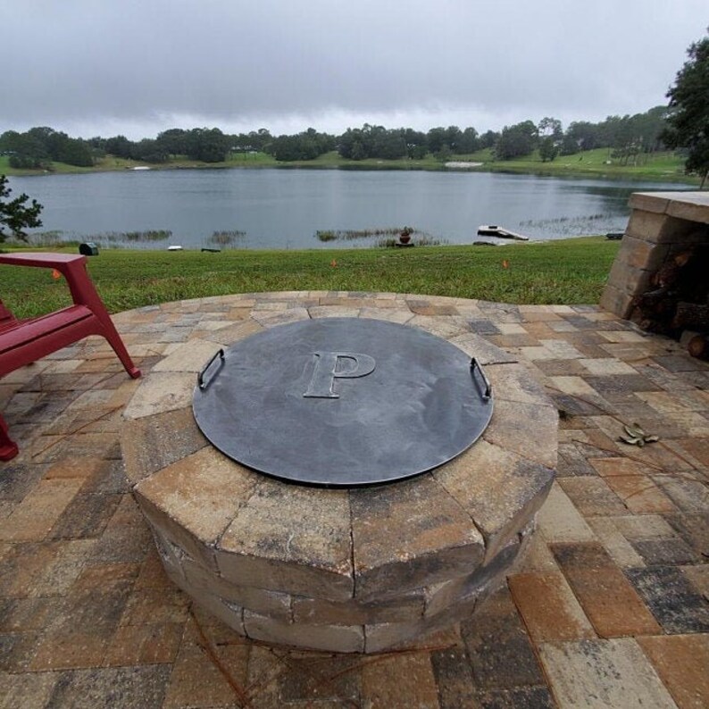 Fire Pit Lid 36 Outer Diameter. 10 Letter and 2 Etsy