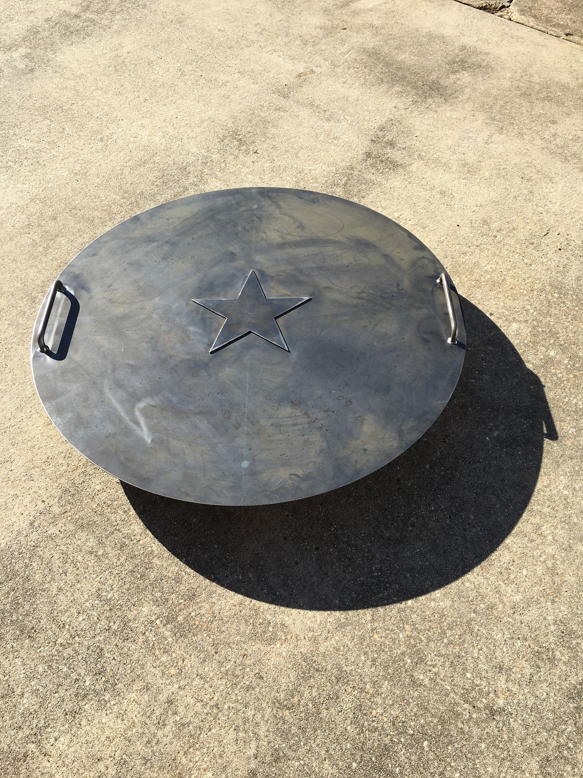 Fire Pit Lid 36 Outer Diameter. 10 Tall Star and Etsy