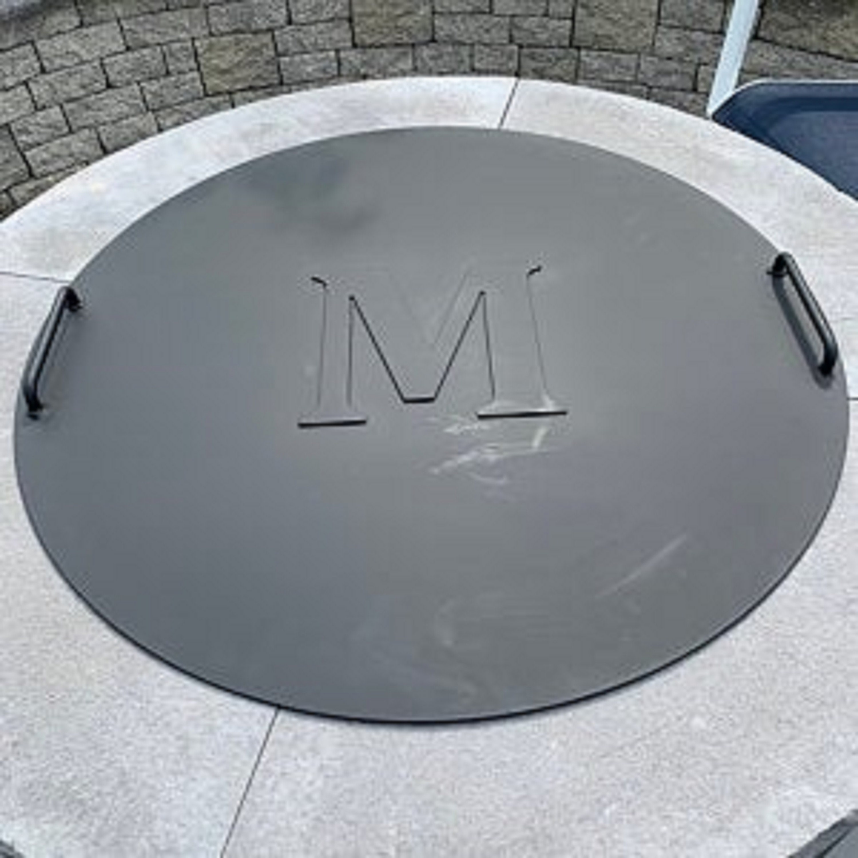 Fire Pit Lid 50 Outer Diameter. 10 Letter and 2 Etsy UK