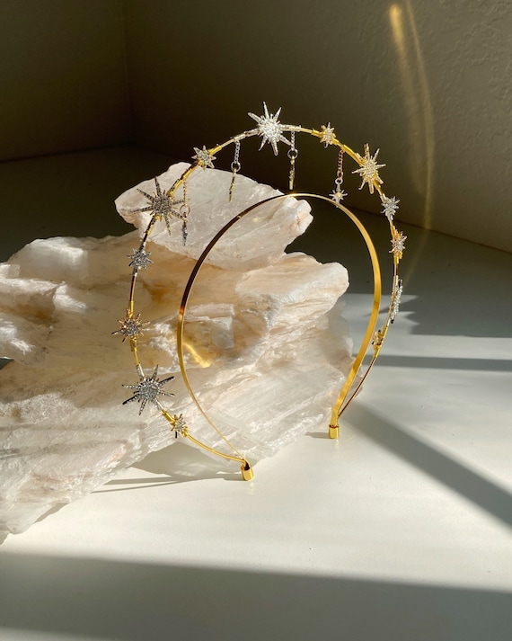 Mixed Metals Astrologist Halo, Silver and Gold Halo  display picture 1