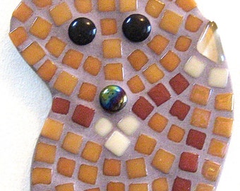 Fox mosaic coaster kit, make your own interior mosaic