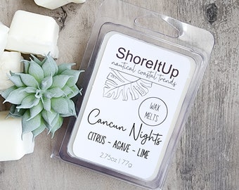 Cancun Nights Wax Melts, Beach Wedding, Bridesmaid Gift, Hotel Swag Bag, Cruse Gifts for Self Care