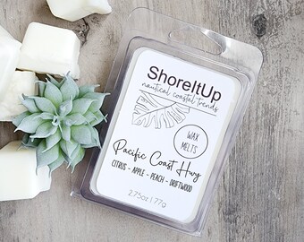 Pacific Coast Hwy Wax Melts: Soy Wax, Coastal Scent