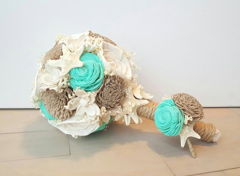 Beach Wedding Bouquet Starfish Bouquet Beach Wedding | Etsy