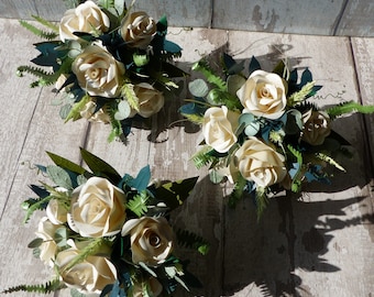 True to nature paper flower bouquet accessories